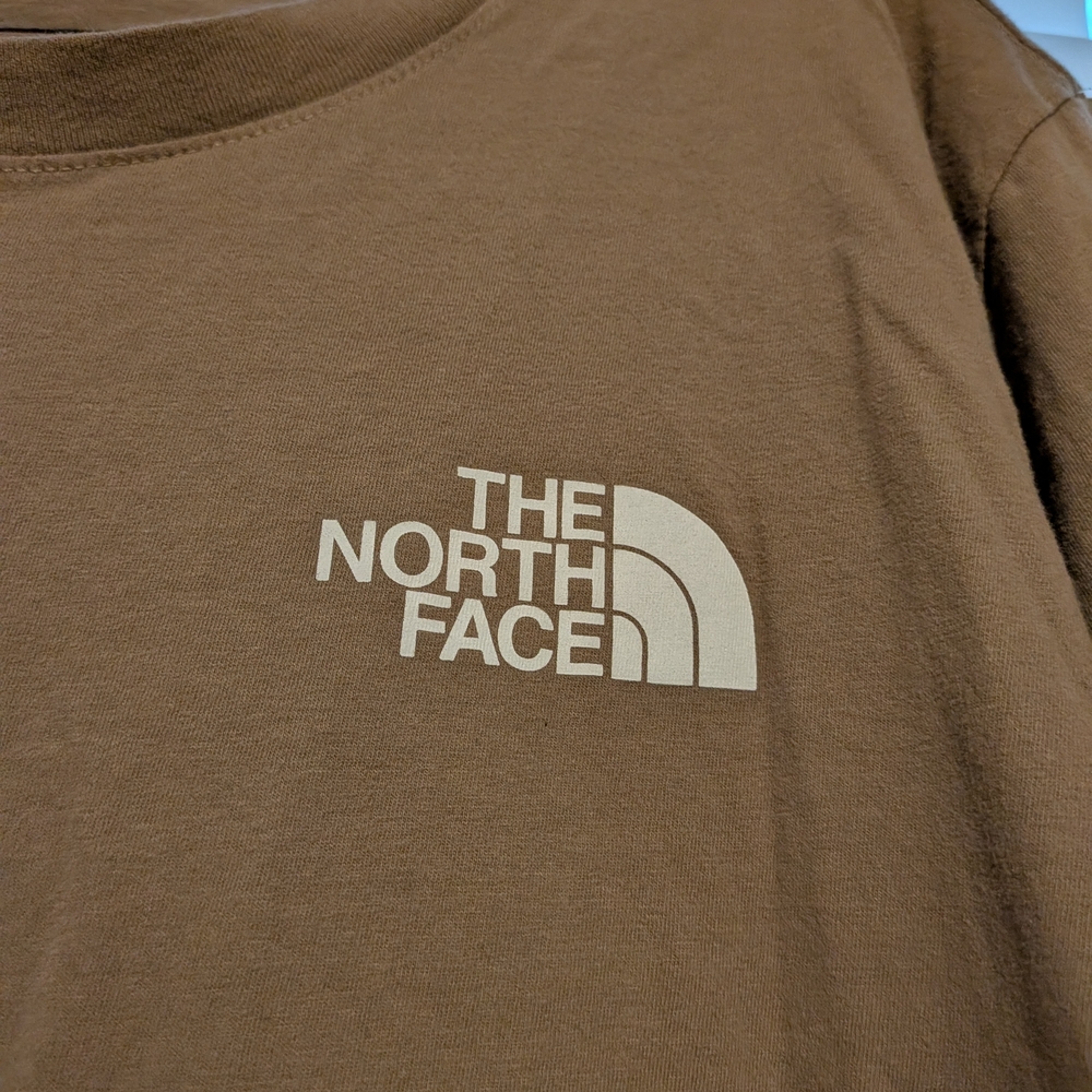 The North Face Tan Crew Neck Tee